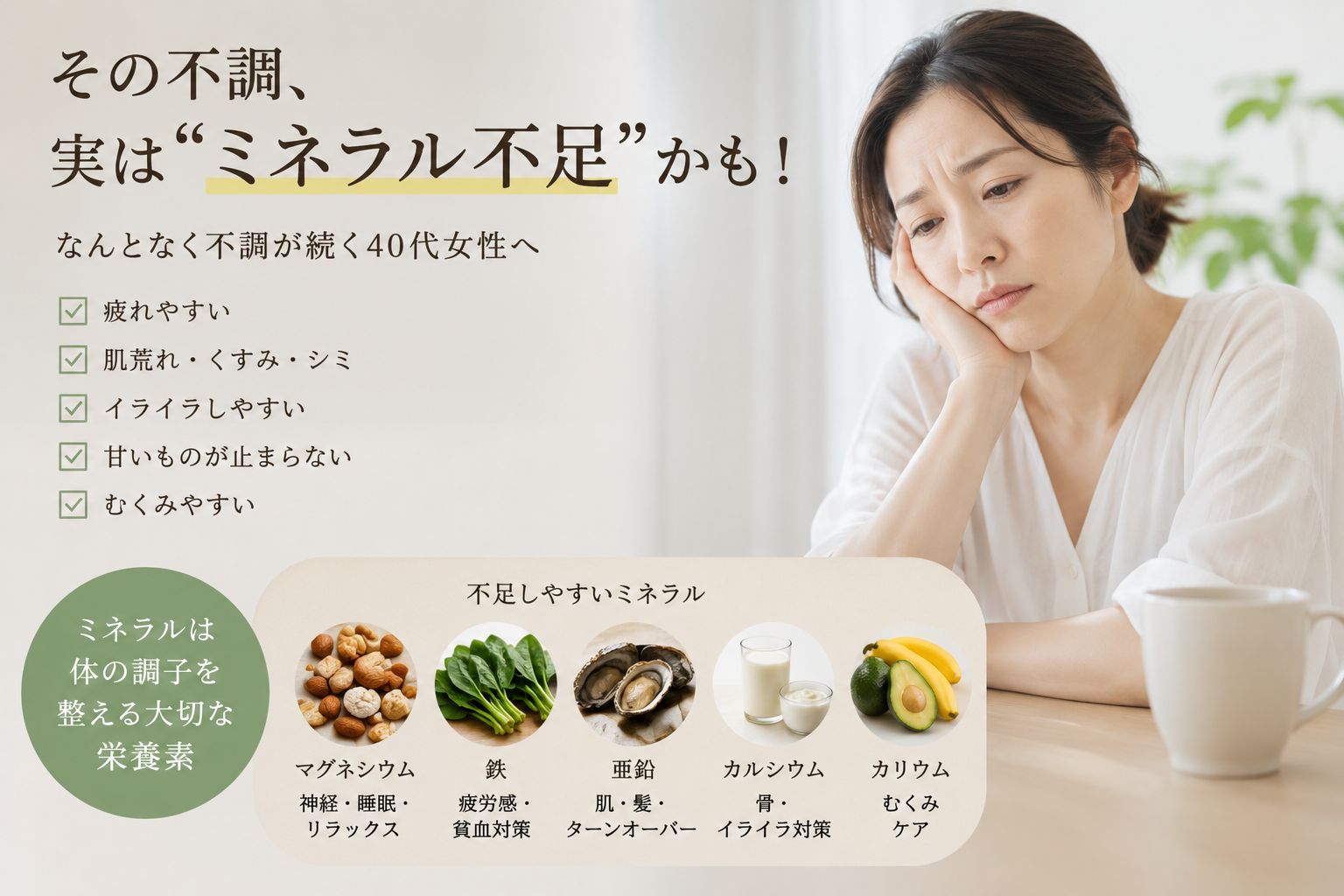 その不調、実は